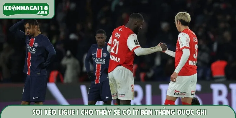 Soi kèo Ligue 1 cho thấy sẽ có ít bàn thắng được ghi